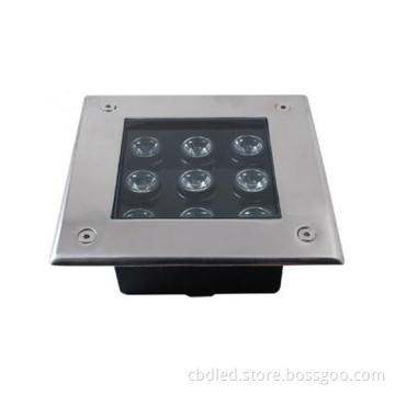 9W Square LED Underground Light